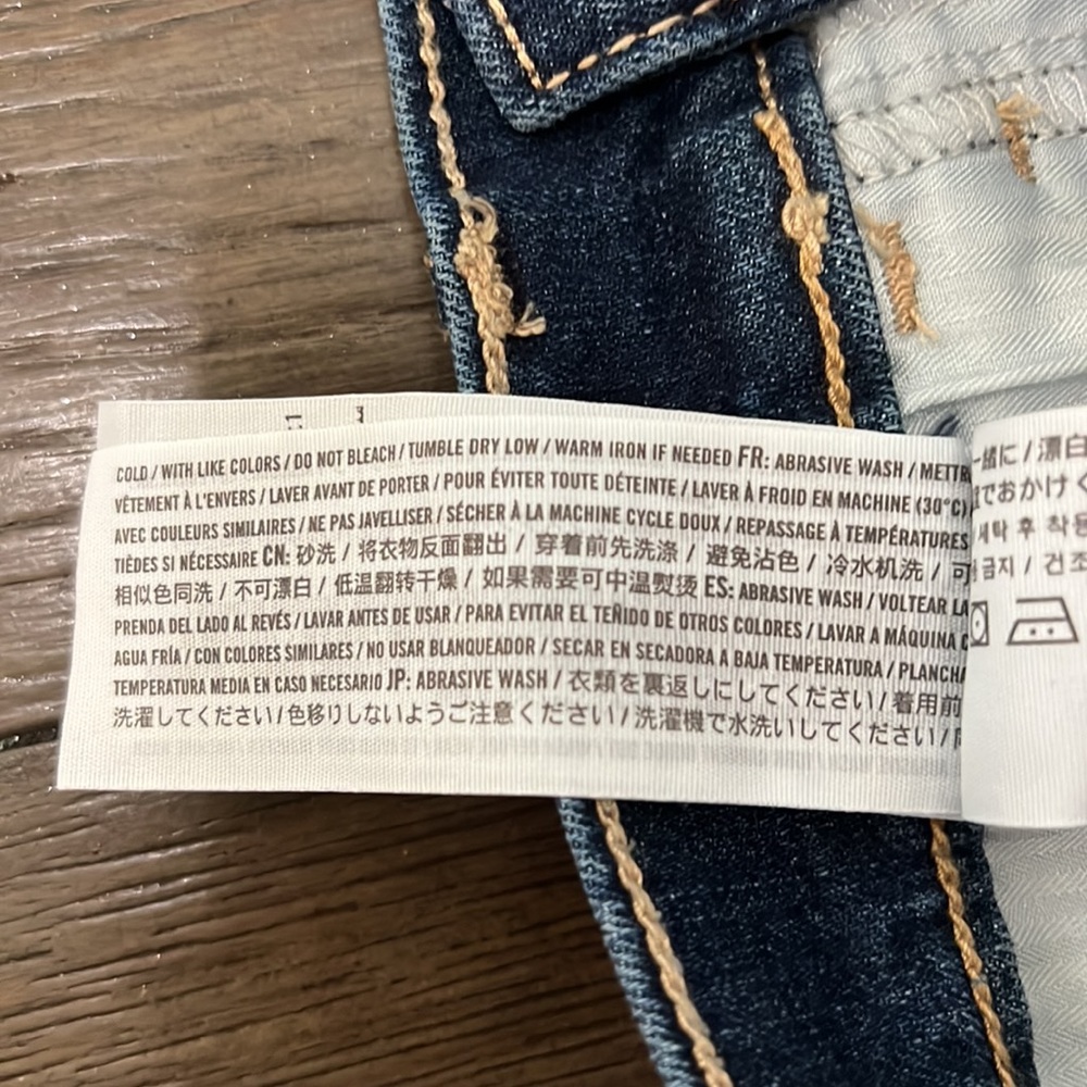 Abercrombie kids girls denim shorts - Picture 7 of 13